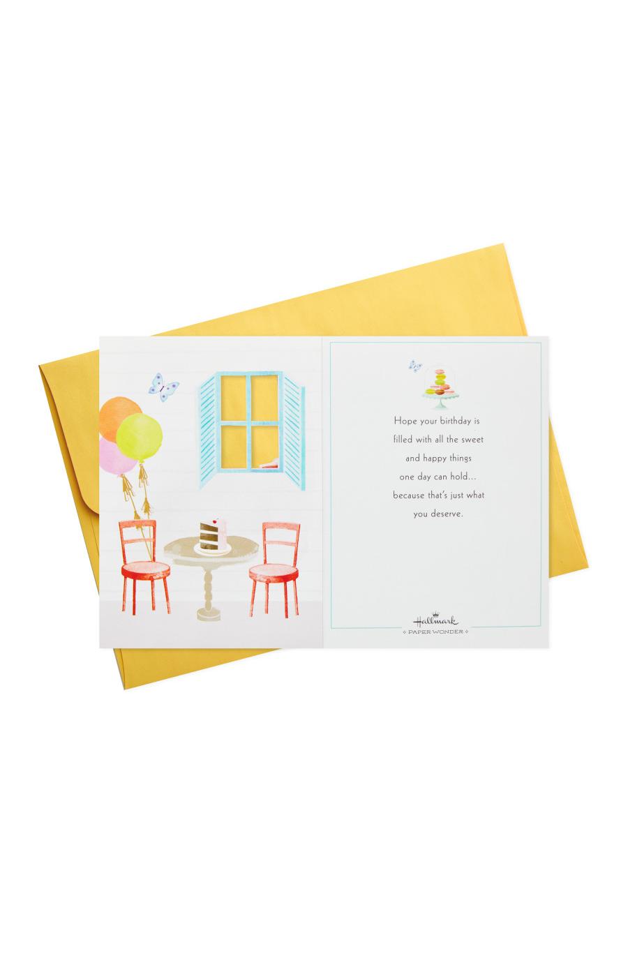 Hallmark Paper Wonder Displayable Pop Up Birthday Card for Her (Bakery) #E49; image 3 of 8