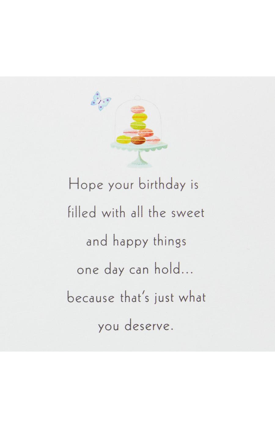 Hallmark Paper Wonder Displayable Pop Up Birthday Card for Her (Bakery) #E49; image 4 of 8