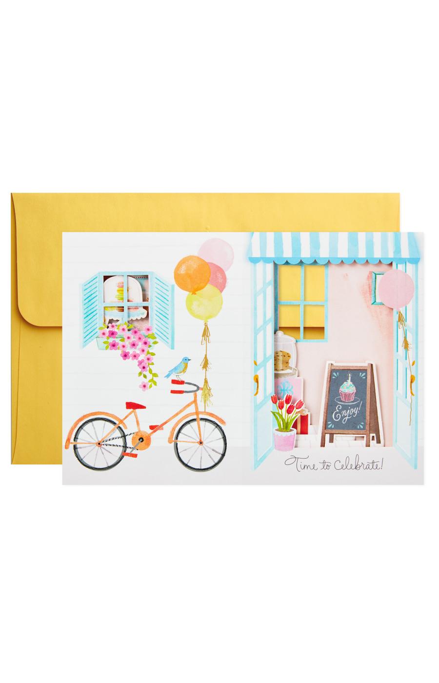 Hallmark Paper Wonder Displayable Pop Up Birthday Card for Her (Bakery) #E49; image 8 of 8