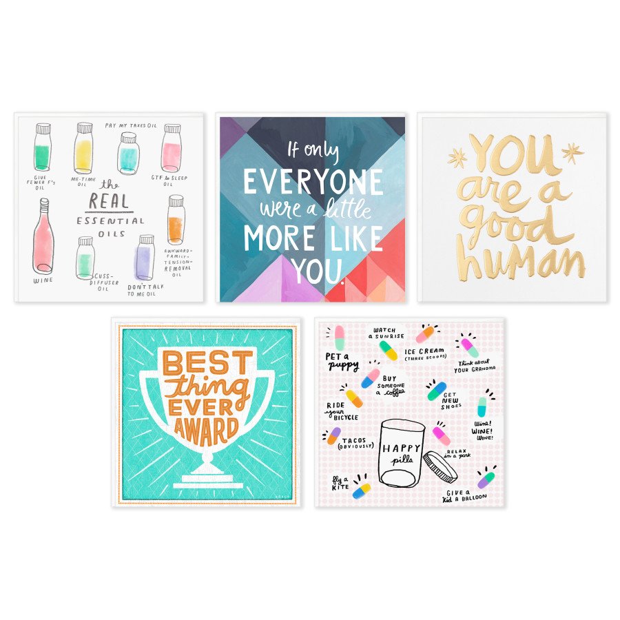 Hallmark Good Mail Blank Cards Assortment, E7, E3 - Shop Invites & Thank  You Cards at H-E-B