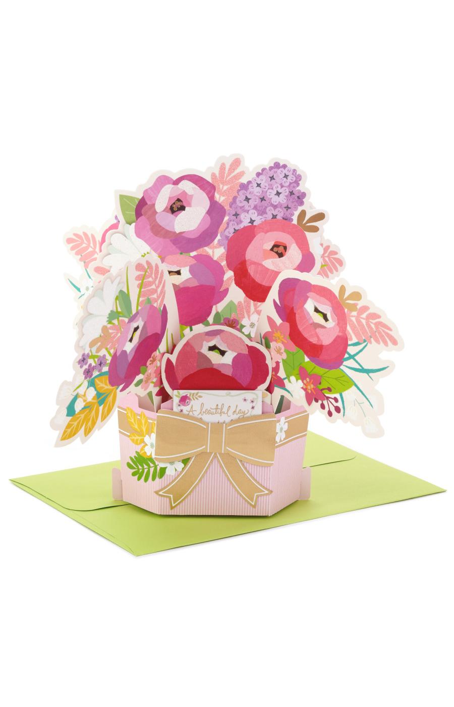 Hallmark Beautiful Day Paper Wonder Pop-Up 3D Birthday Card for Her - E41; image 1 of 4