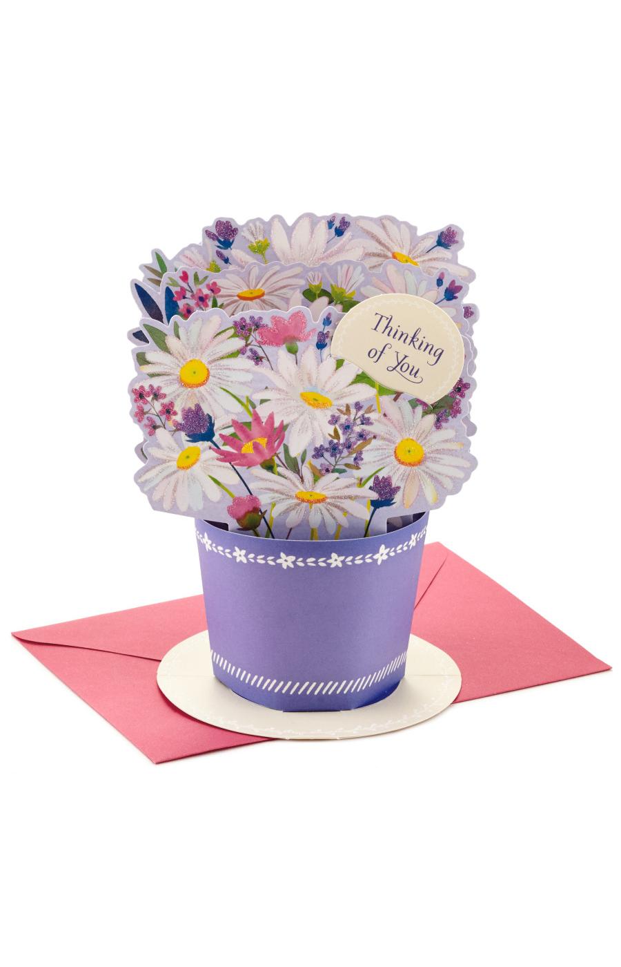 Hallmark Paper Wonder Thinking of You Card Pop-Up Displayable 3D - E72; image 1 of 7