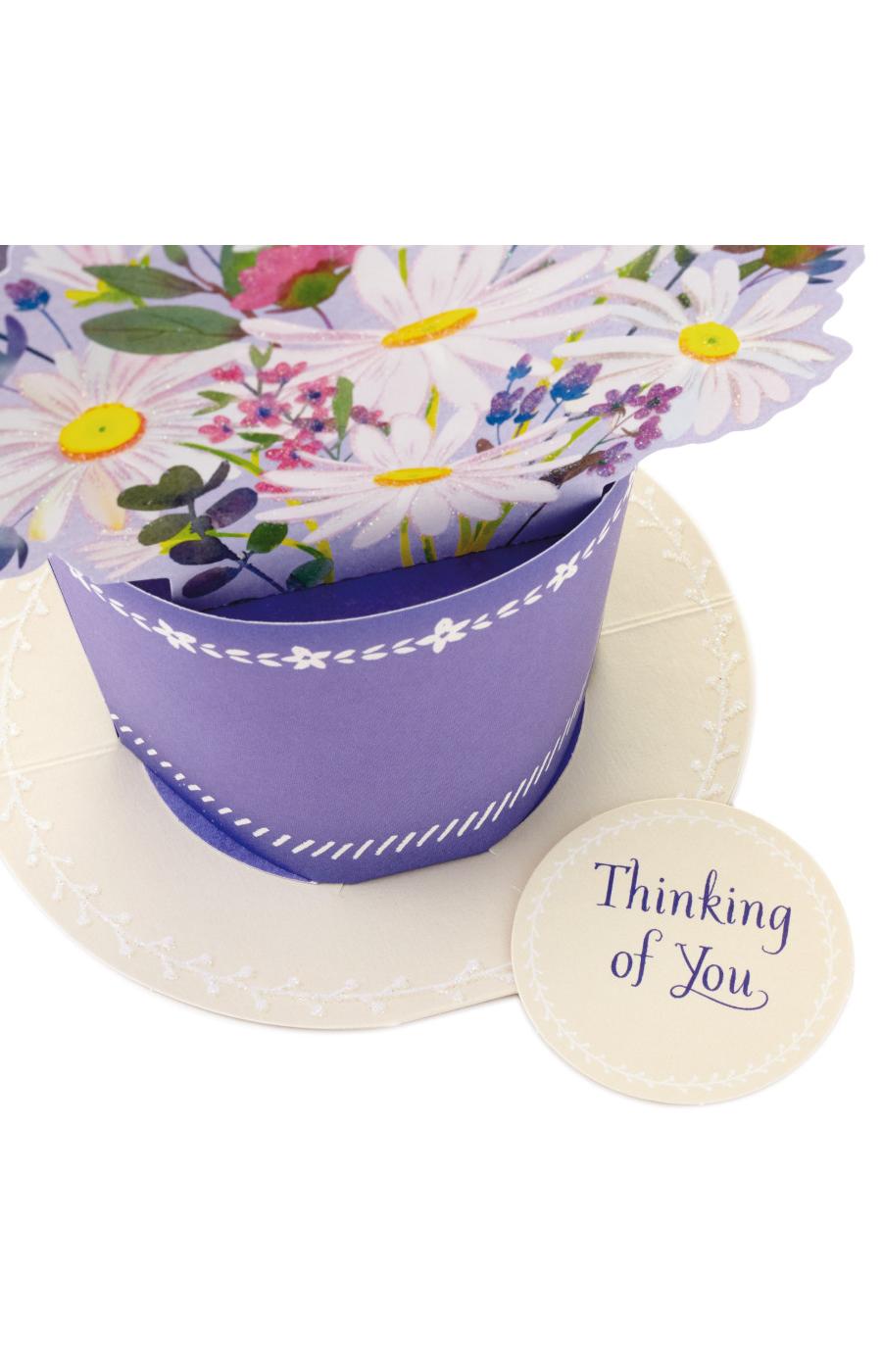 Hallmark Paper Wonder Thinking of You Card Pop-Up Displayable 3D - E72; image 2 of 7