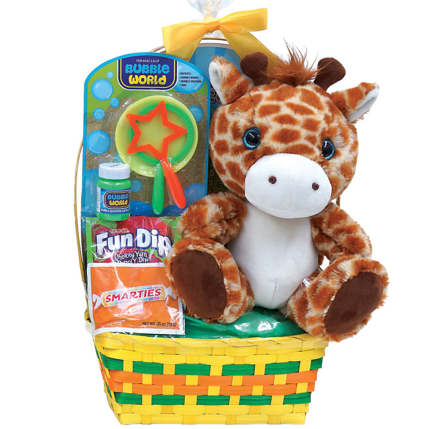 Wonder Treats Giraffe Theme Easter Gift Basket Shop Gift Baskets at HEB