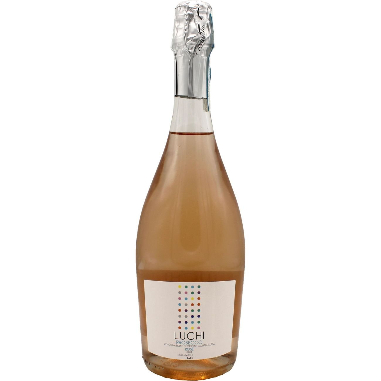 Luchi Prosecco Rose Italy Sparkling Wine, 750 mL