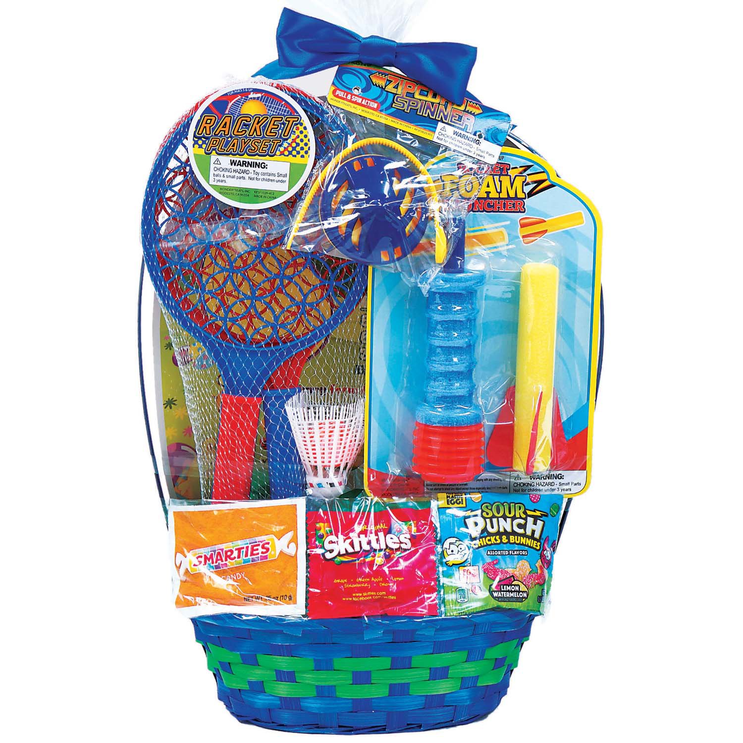 Wondertreats Easter Basket with Toys and Candy - Shop Gift Baskets at H-E-B