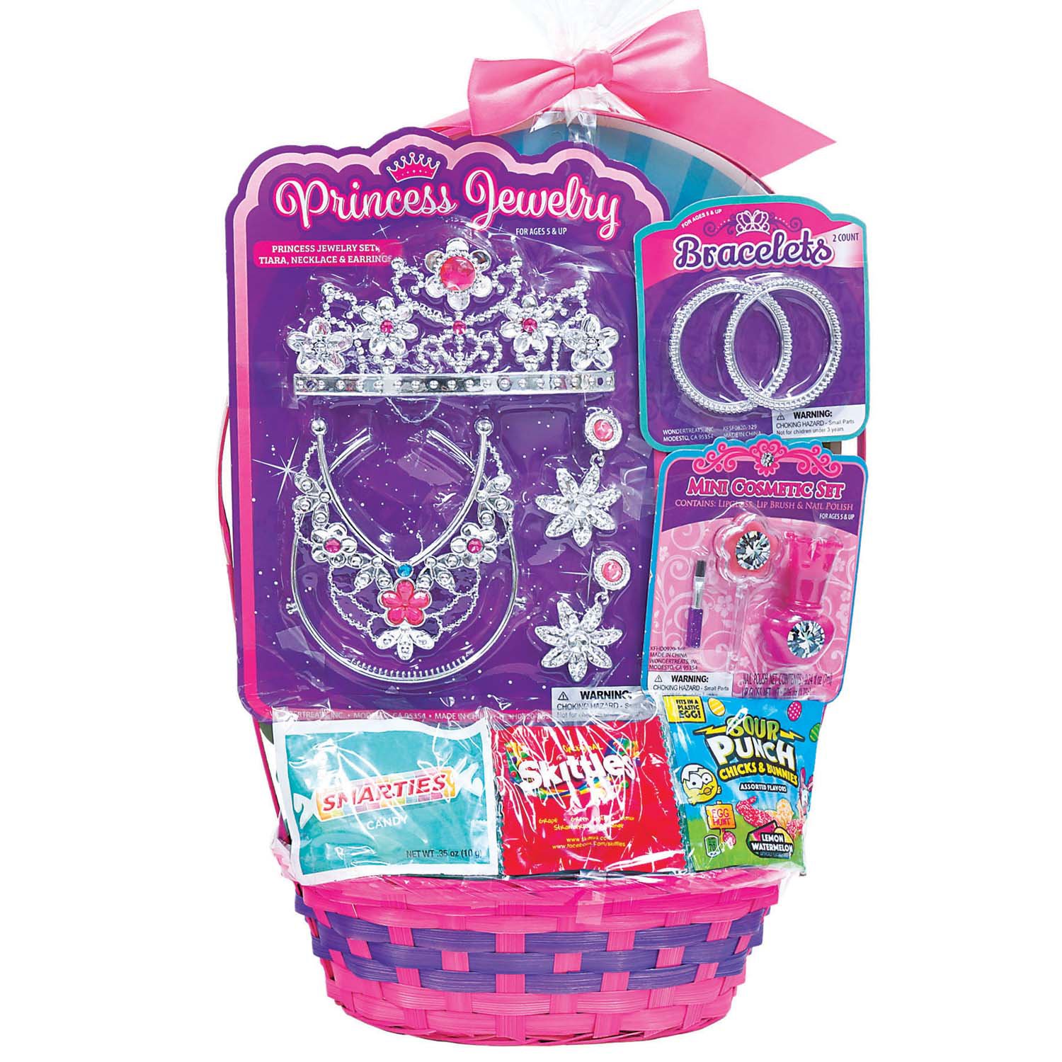 Wondertreats Easter Basket with Toys and Candy - Shop Gift baskets