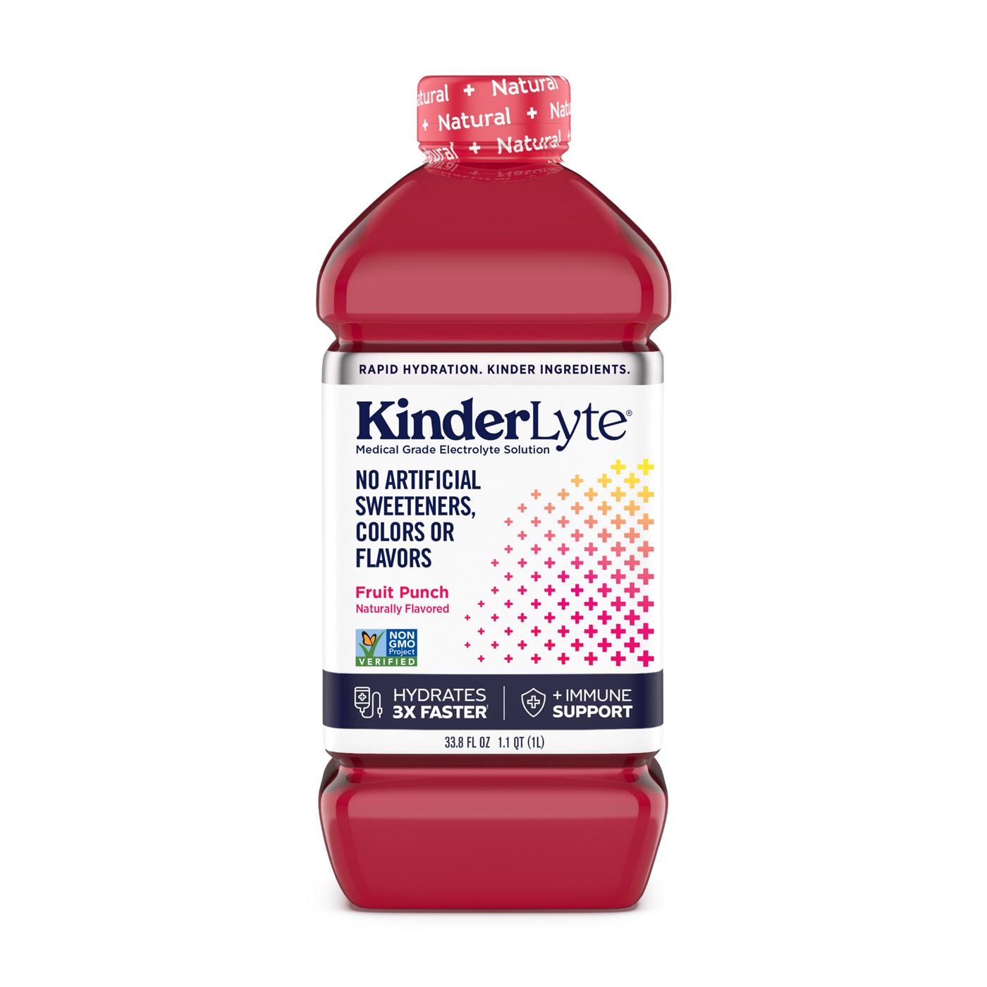 KinderLyte Electrolyte Solution - Fruit Punch; image 1 of 8