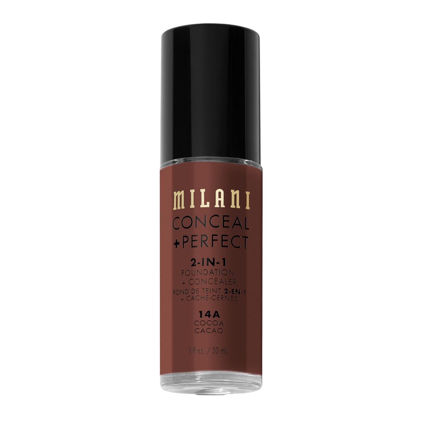 Milani Conceal + Perfect 2-in-1 Foundation + Concealer - Cocoa; image 1 of 9