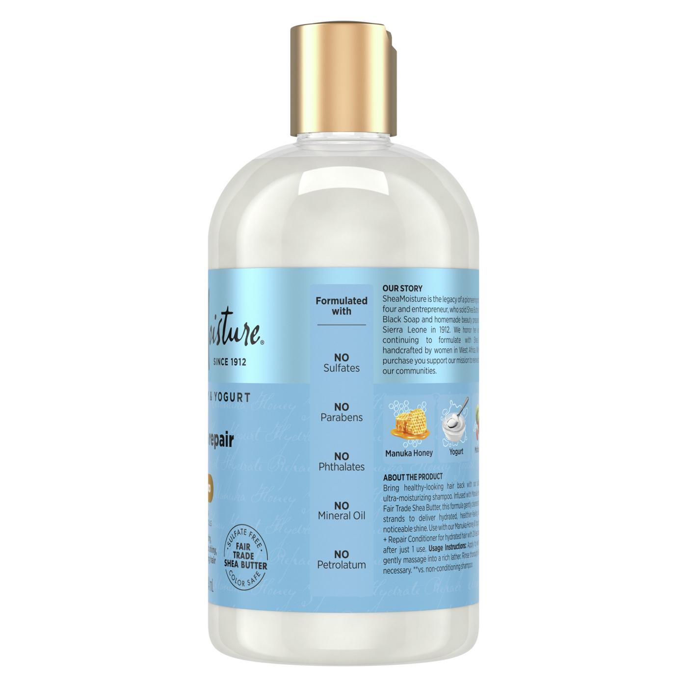 SheaMoisture Hydrate + Repair Shampoo - Manuka Honey & Yogurt