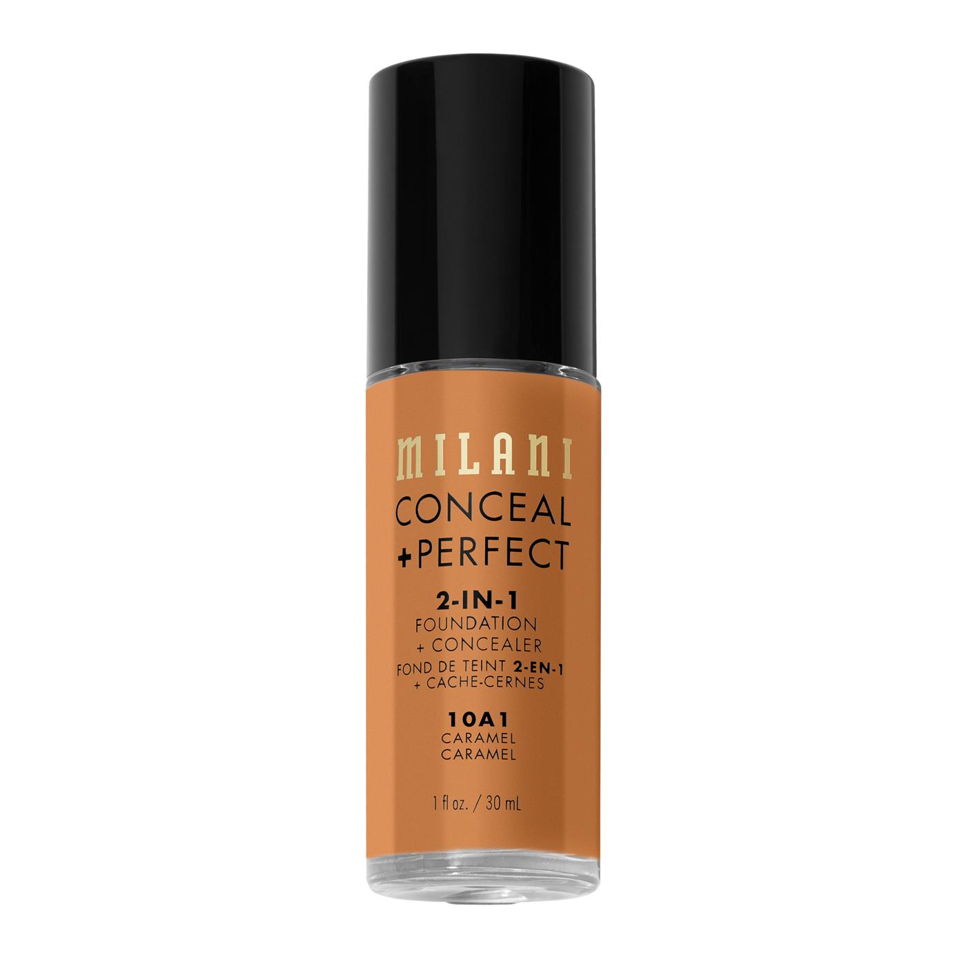 Milani Conceal + Perfect 2-in-1 Foundation + Concealer - Caramel; image 1 of 9