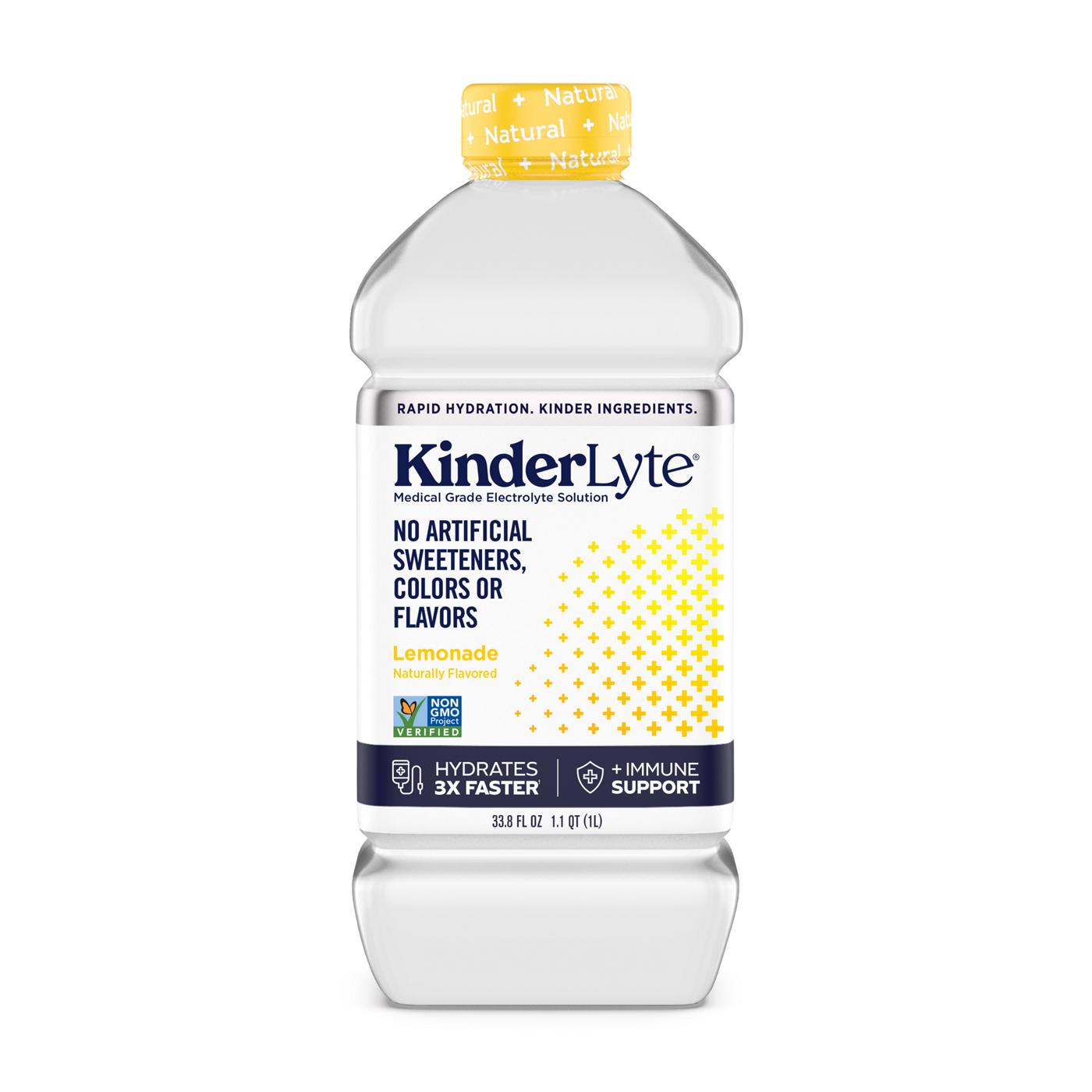 KinderLyte Kids Electrolyte Solution - Lemonade; image 1 of 8