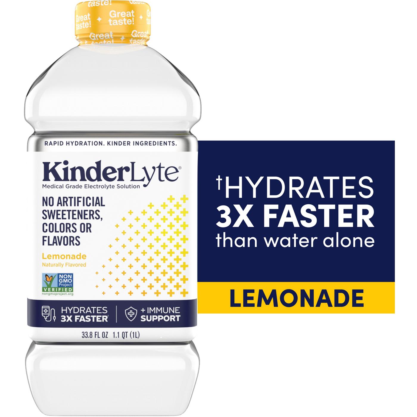 KinderLyte Kids Electrolyte Solution - Lemonade; image 3 of 8