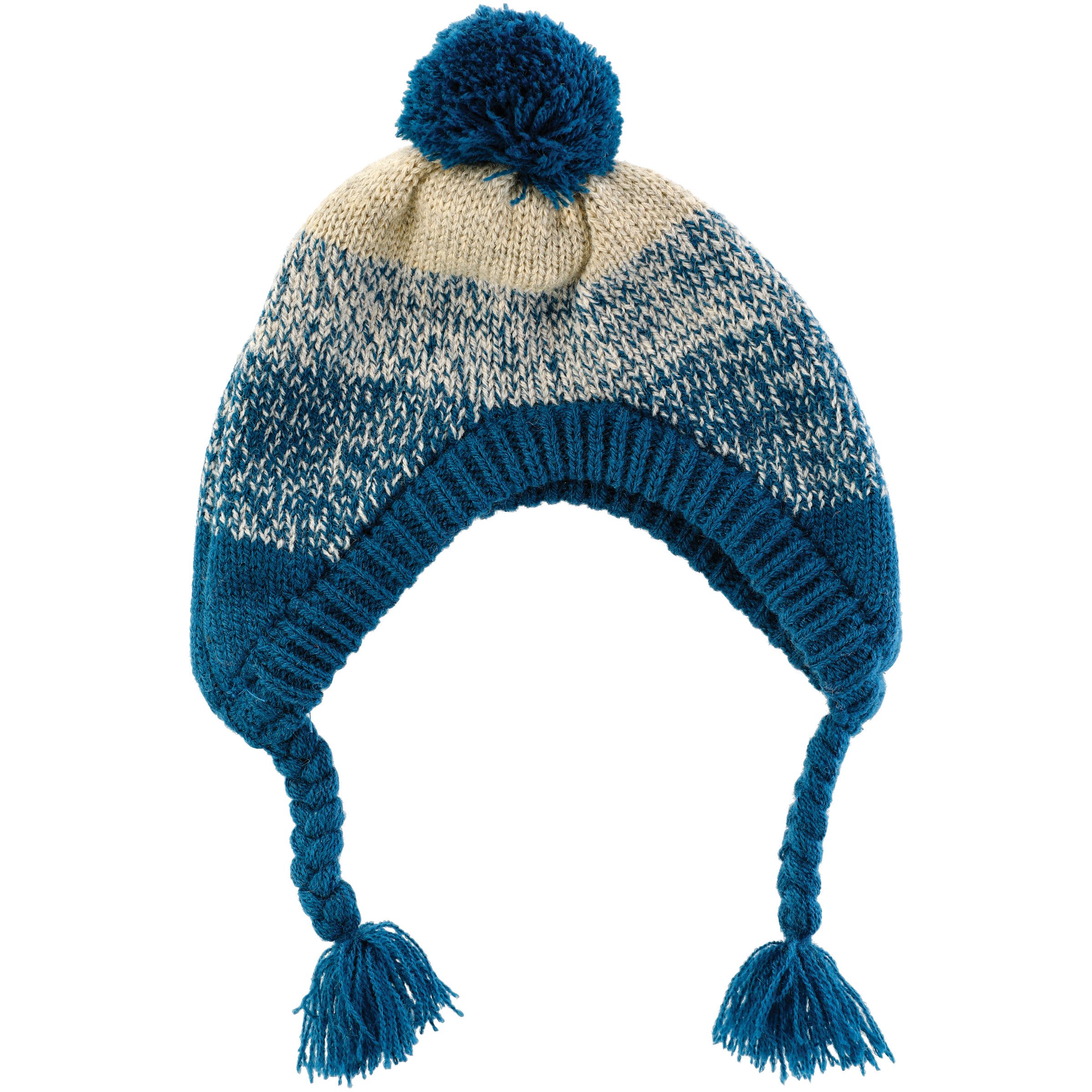 Simply Dog Blue Ombre Pom Knit Hat - Shop Clothes at H-E-B