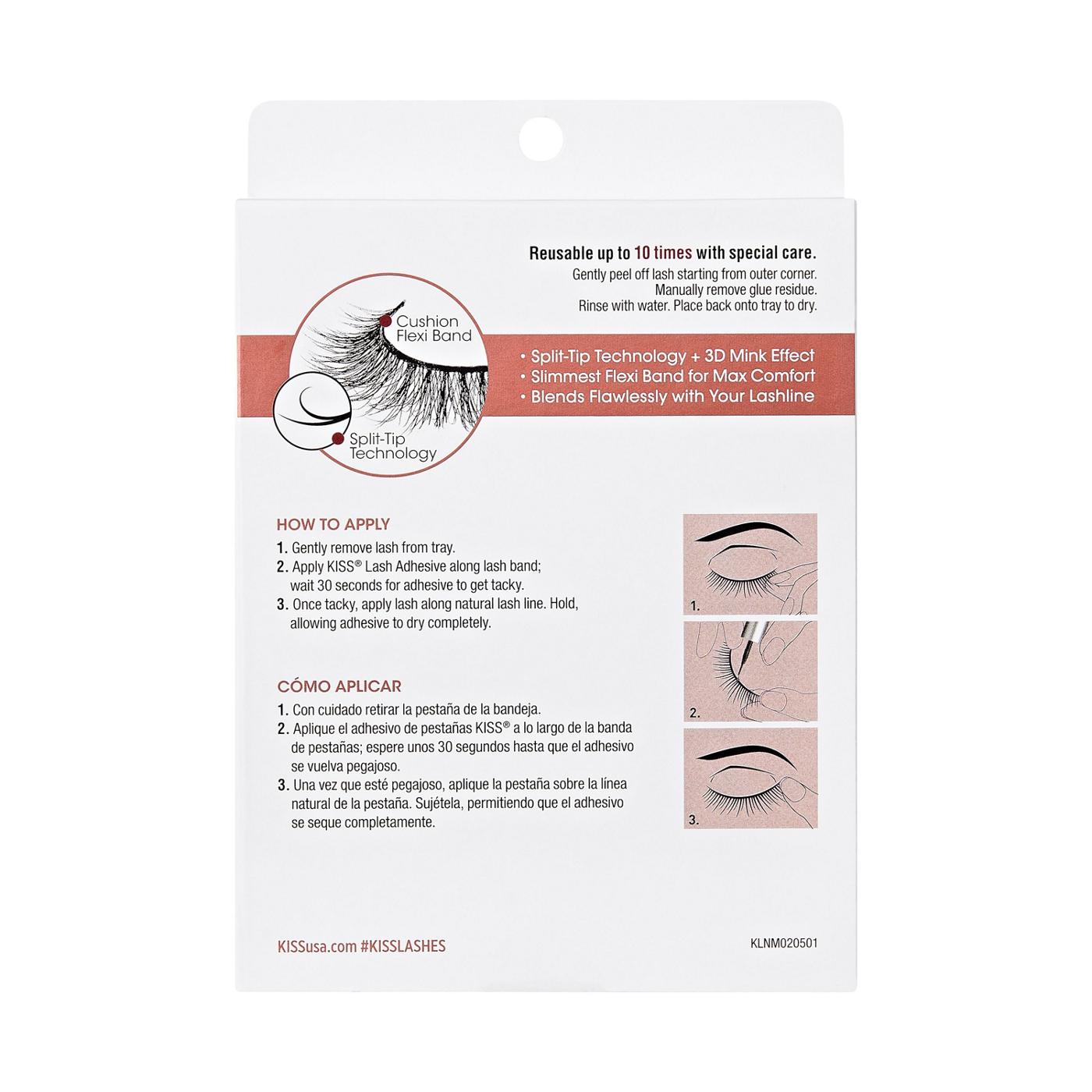 KISS Lash Couture Naked Drama - Taffeta; image 5 of 8