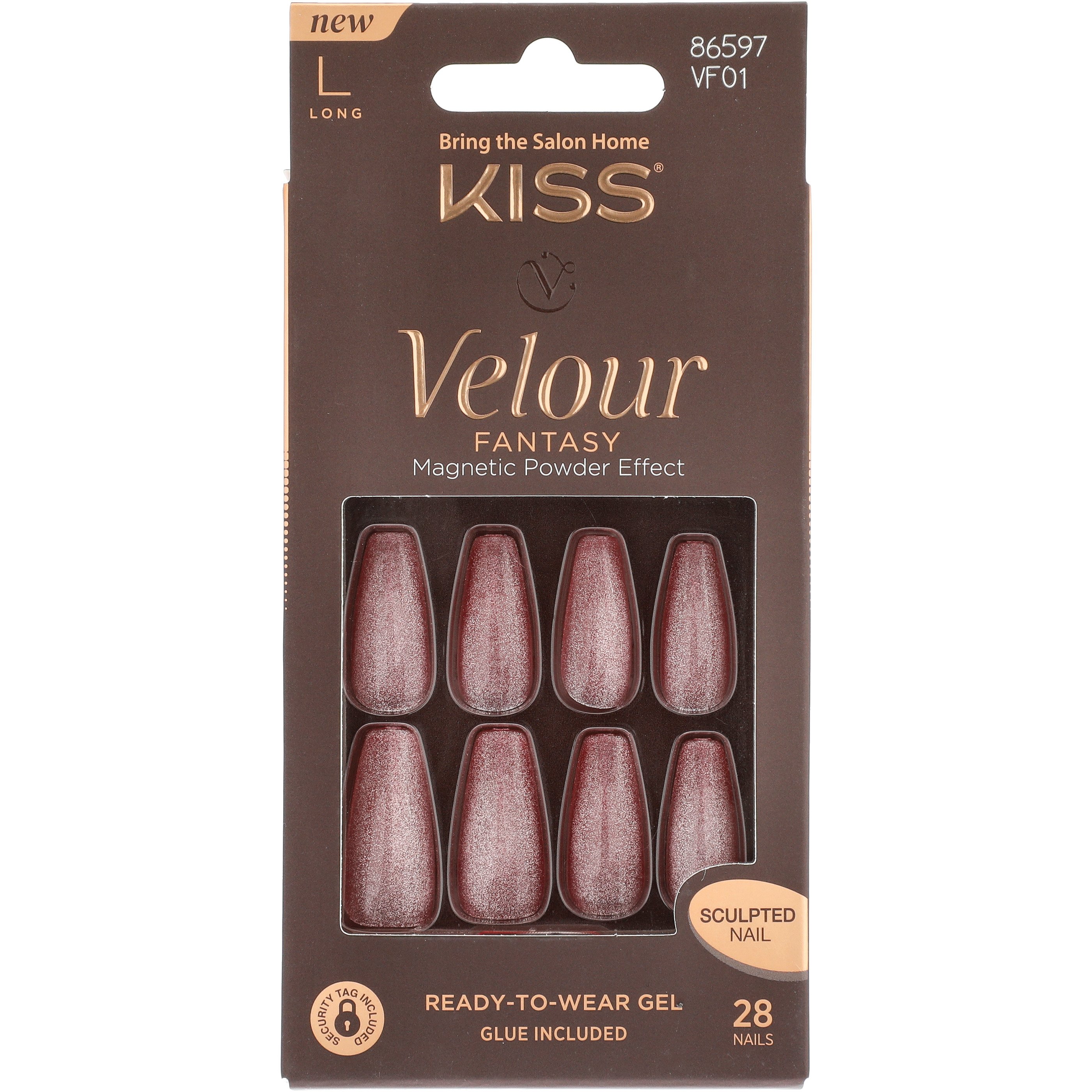 Kiss Velour Fantasy Nails Velvety Shop Nails at HEB