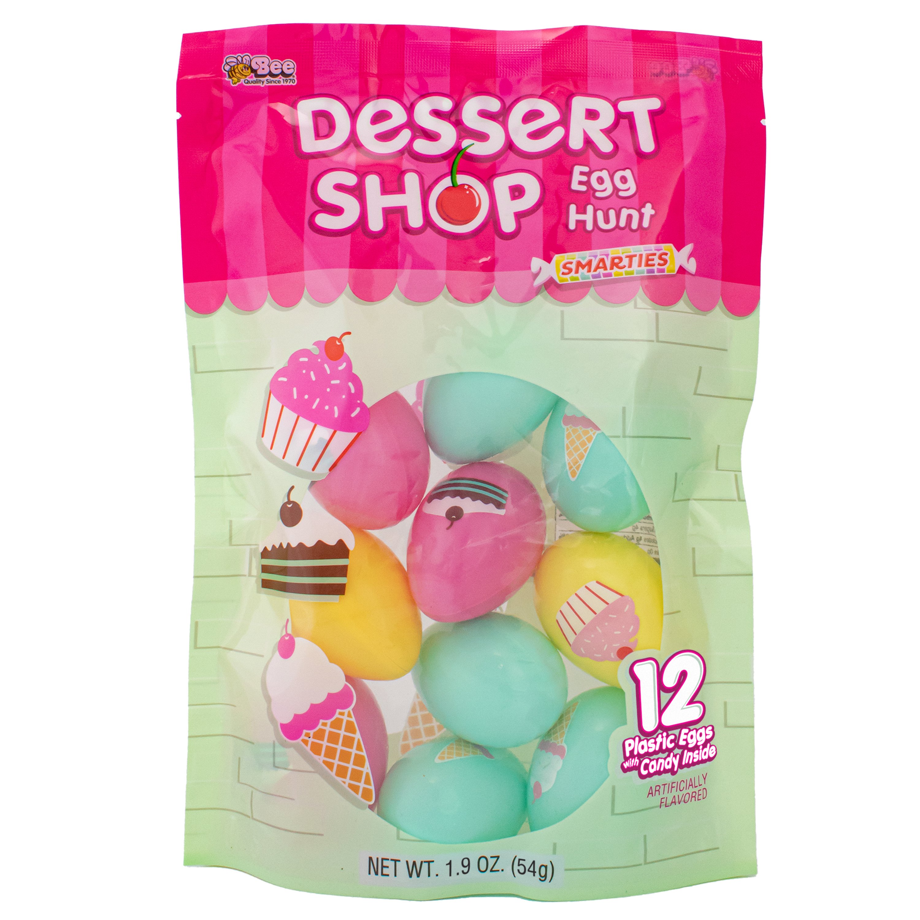 Bee International Dessert Shop Easter Egg Hunt with Smarties Shop