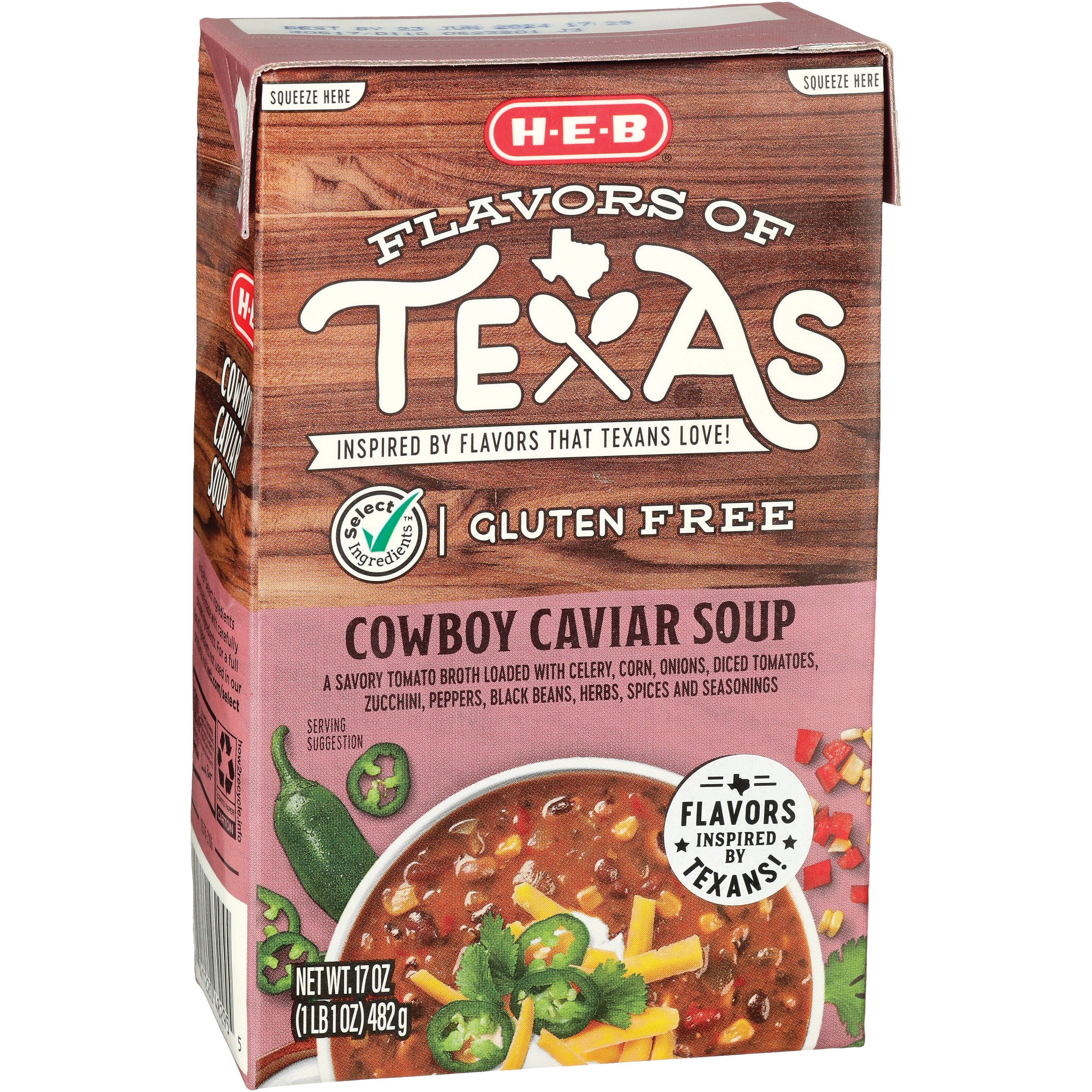 H-E-B Cowboy Caviar Soup - Shop Soups & Chili At H-E-B