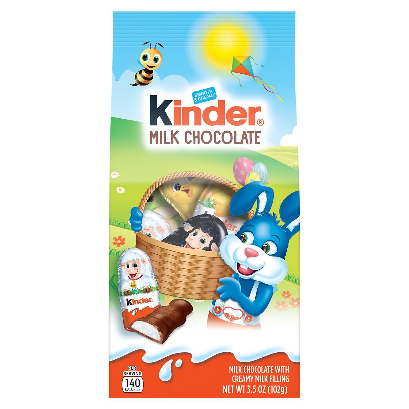 Kinder Milk Chocolate Easter Candy Figures; image 1 of 2