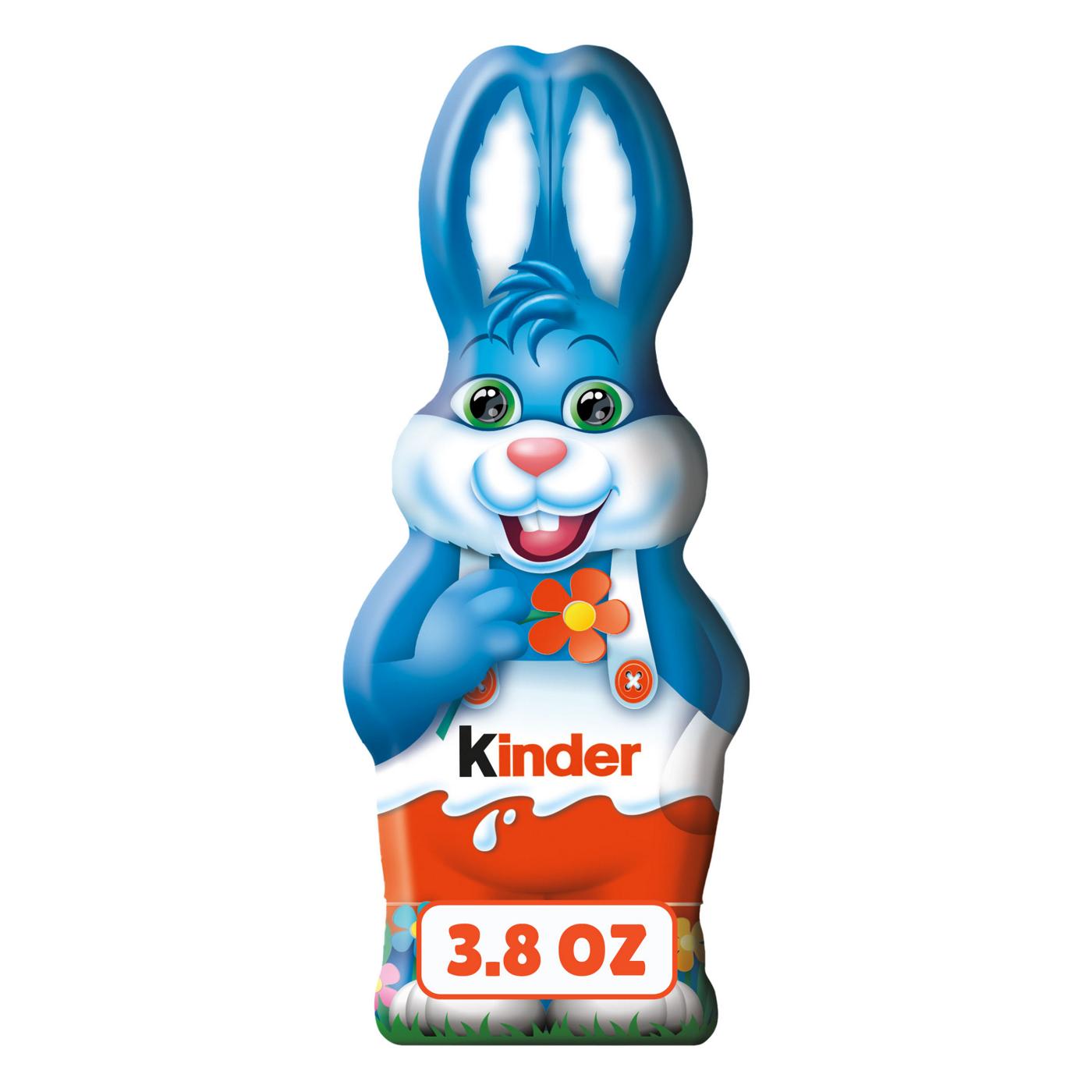 Kinder Hollow Milk Chocolate Easter Bunny; image 1 of 5