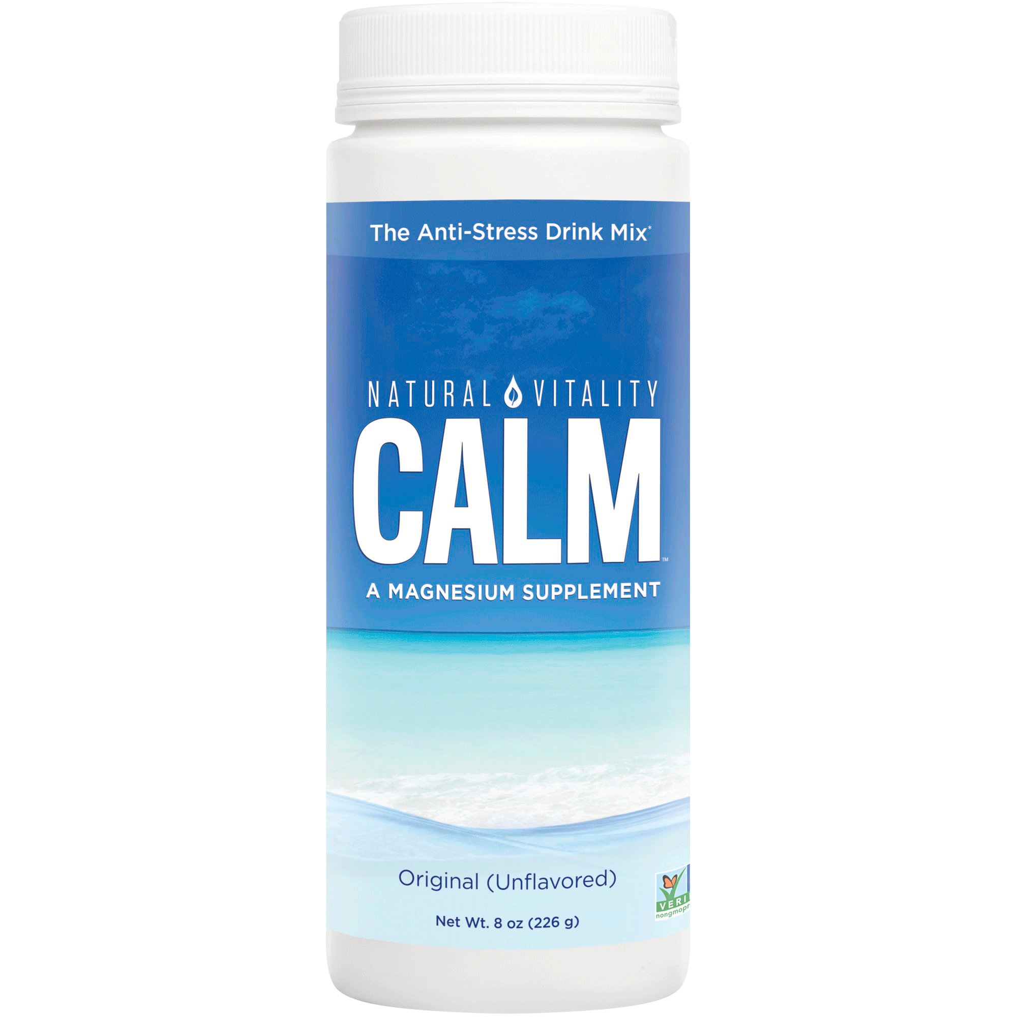Natural Vitality Calm Magnesium Supplement Drink Mix - Original, 8 oz