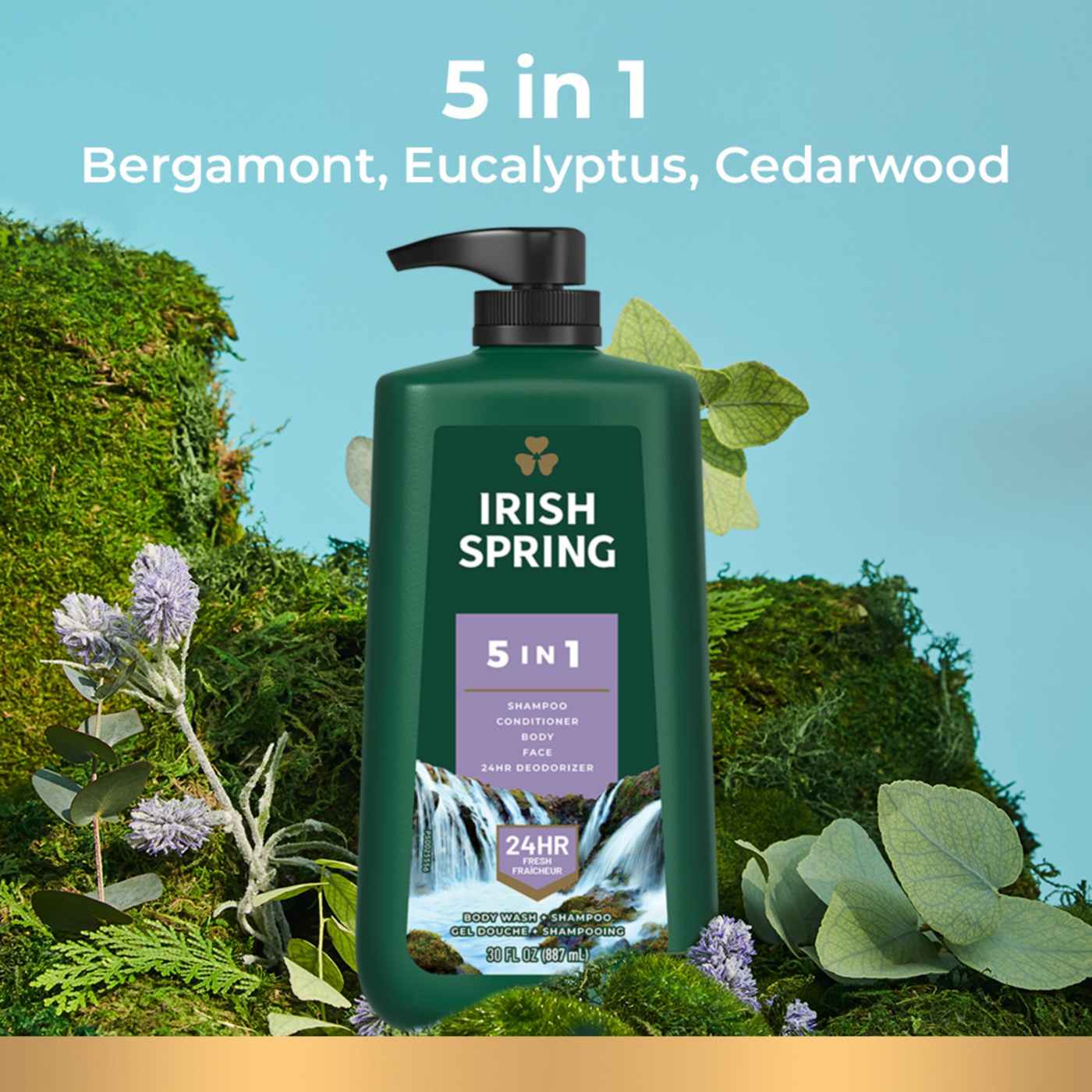 Irish Spring 5-in-1 Body Wash for Men; image 6 of 9