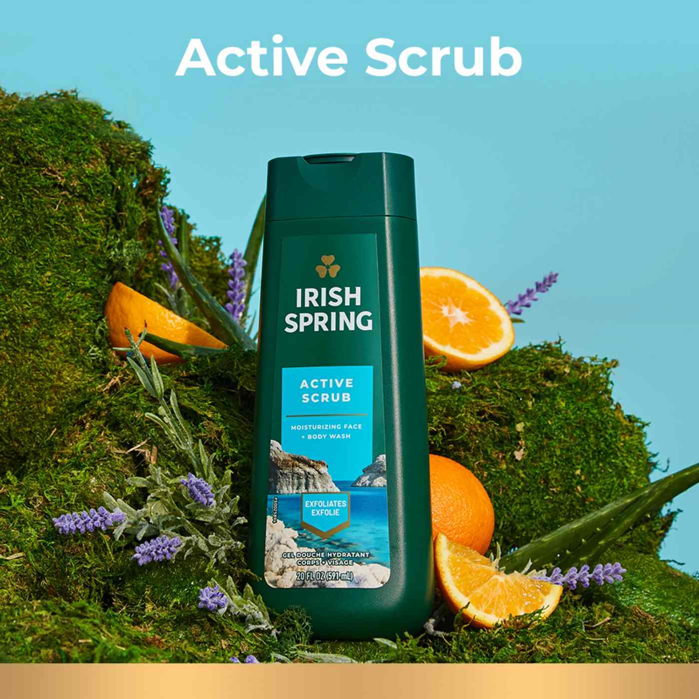 Irish Spring Active Scrub Body Wash for Men; image 7 of 8