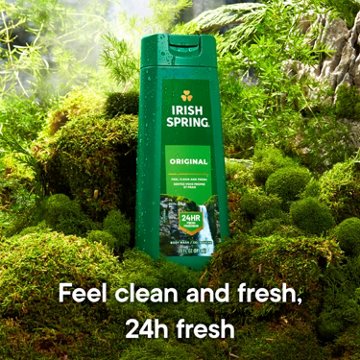 Irish Spring Moisturizing Face + Body Wash - Original Clean , 20 oz