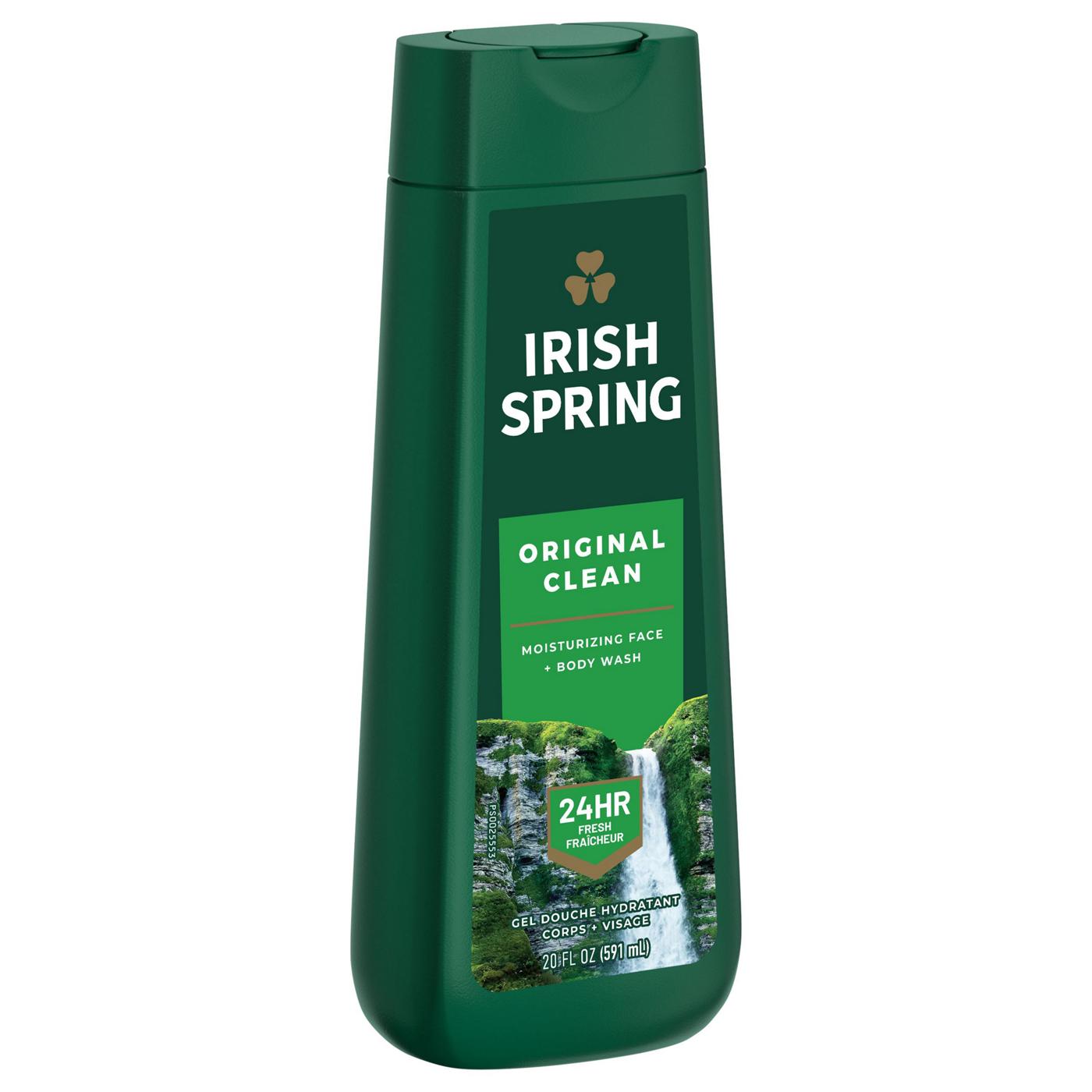 Irish Spring Moisturizing Face + Body Wash - Original Clean ; image 7 of 9