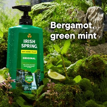 Irish Spring Moisturizing Face + Body Wash - Original Clean, 30 oz