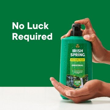 Irish Spring Moisturizing Face + Body Wash - Original Clean, 30 oz