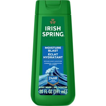 Irish Spring Moisturizing Face + Body Wash - Moisture Blast