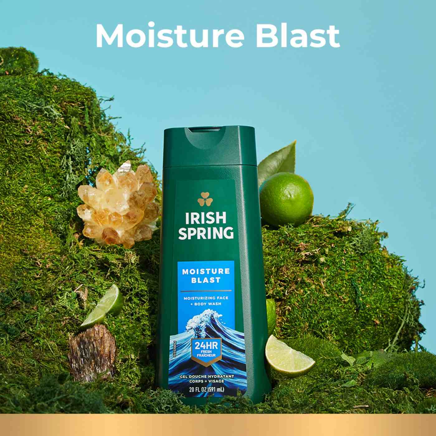 Irish Spring Moisturizing Face + Body Wash - Moisture Blast; image 4 of 9