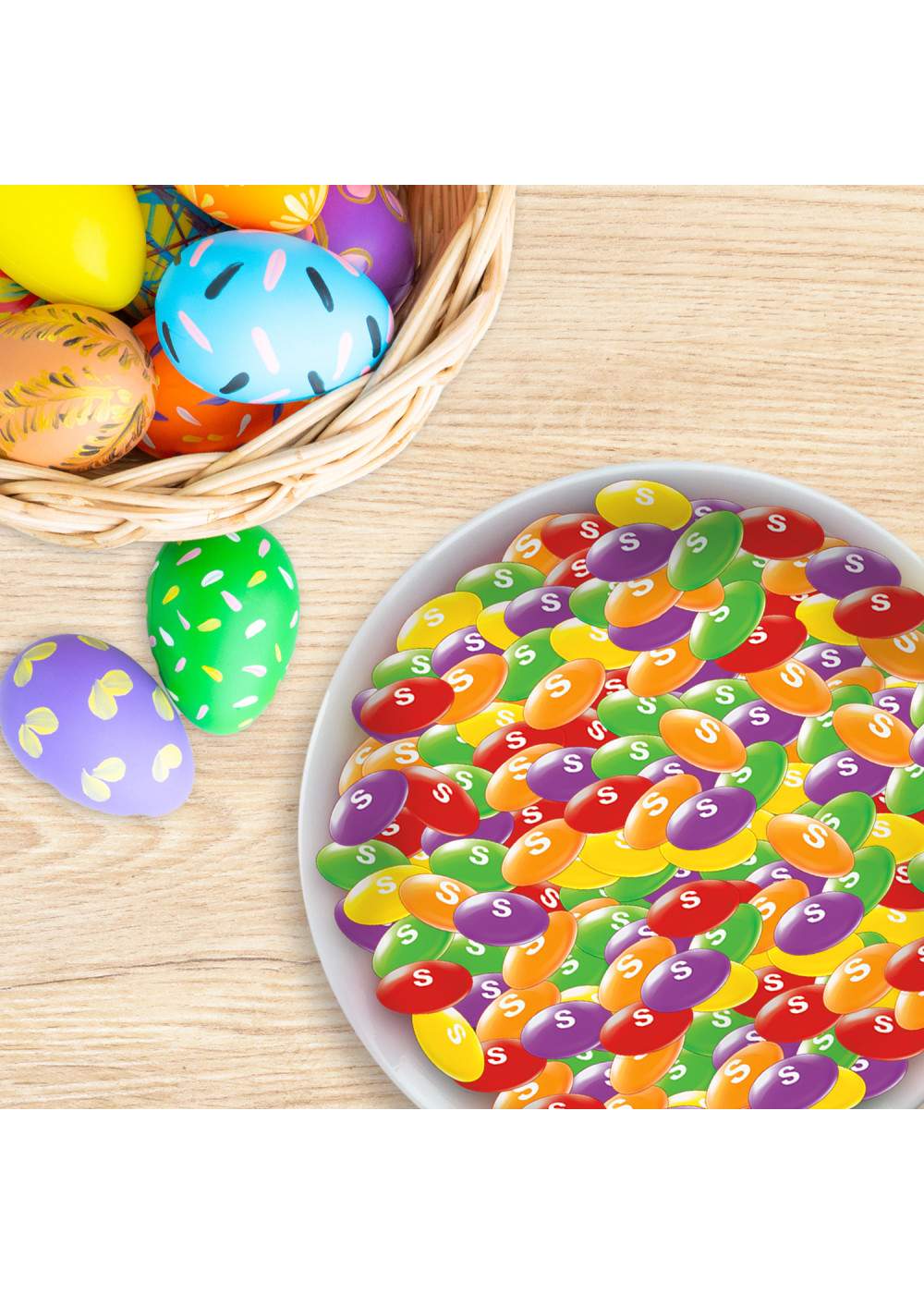 Skittles Original Jelly Beans Easter Candy; image 3 of 7