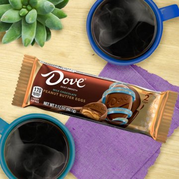 Dove Milk Chocolate Peanut Butter Easter Eggs, 2 pk