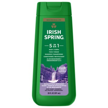 Irish Spring 5-in-1 Body Wash for Men