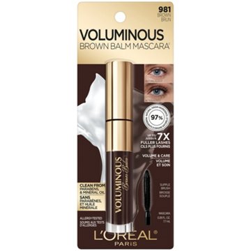 L'Oréal Paris Voluminous Brown Balm Volumizing Caring Mascara-  Brown