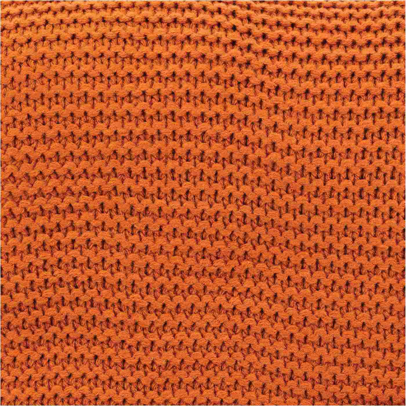 Haven + Key Cozy Sweater Knit Throw Blanket - Terracotta; image 2 of 2