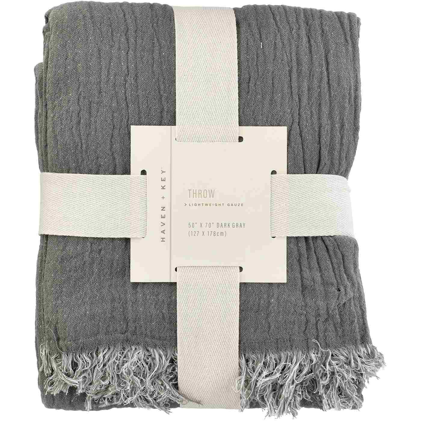 Gauze throw blanket hot sale