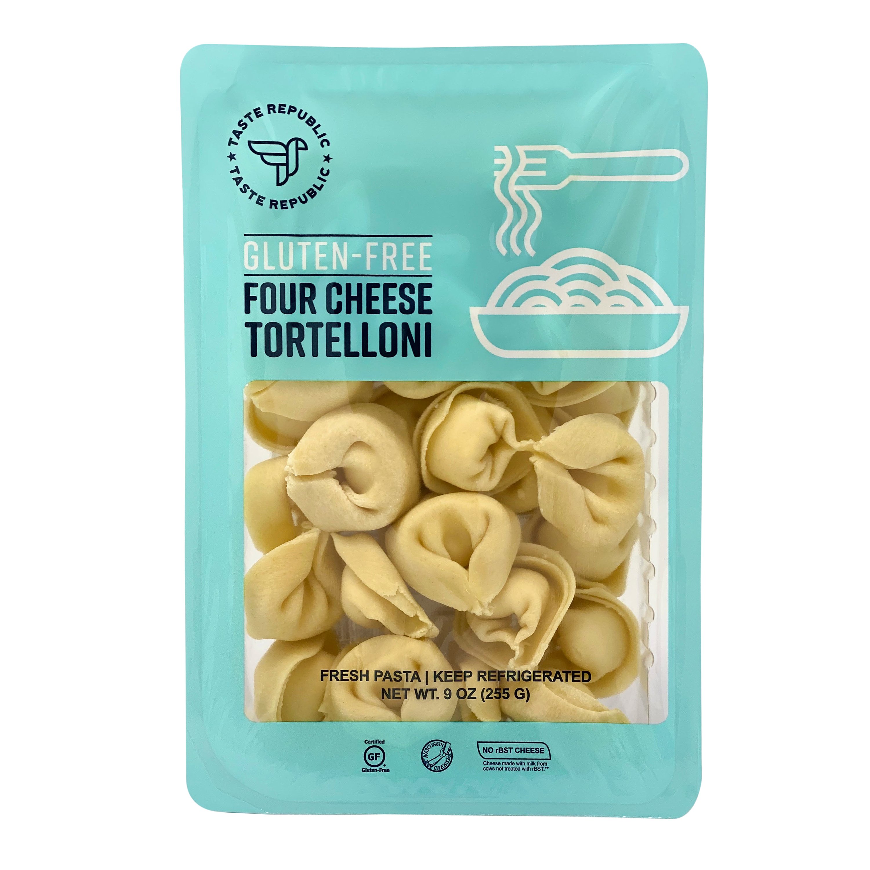 Taste Republic GlutenFree Four Cheese Tortelloni Shop Entrees