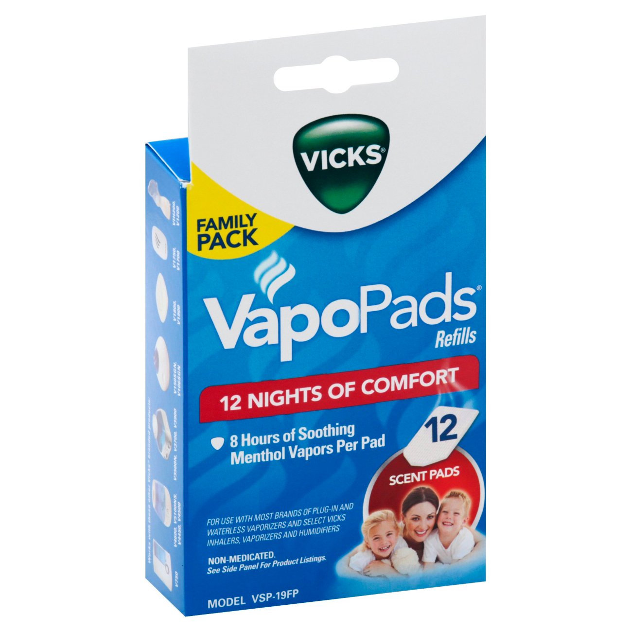 Vicks VapoPads Refills Family Pack Shop Medicines & Treatments at HEB