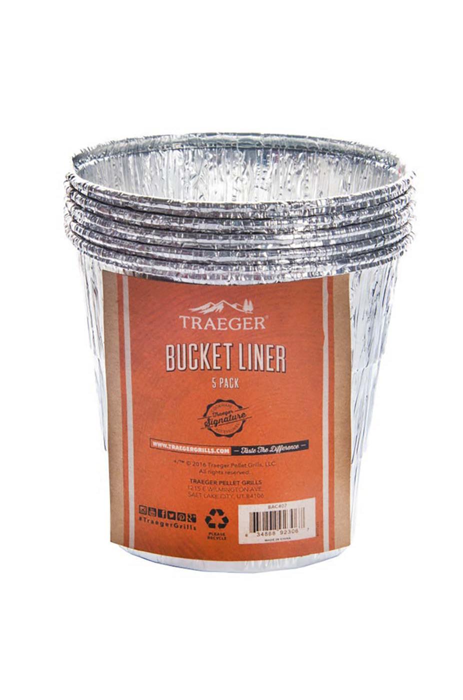 Traeger Aluminum Bucket Liners; image 1 of 2