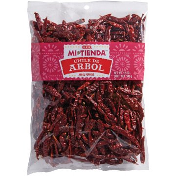 H-E-B Mi Tienda Dried Chile de Arbol Peppers, 12 oz