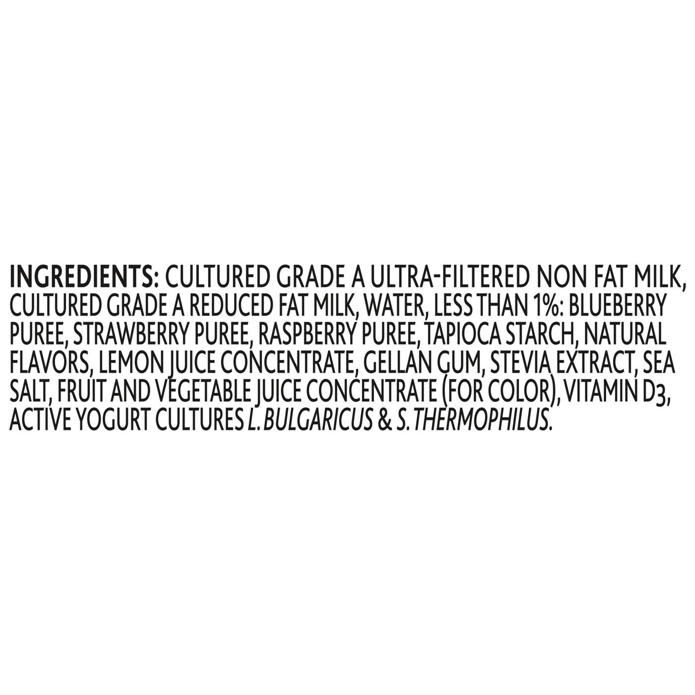 Too Good & Co. Lower Sugar 4 pk Greek Yogurt - Mixed Berry; image 8 of 9