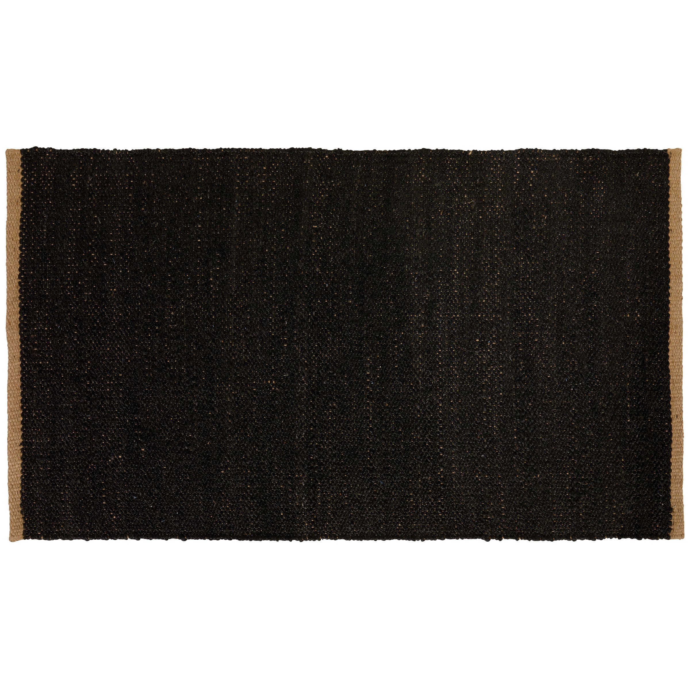 Haven + Key Jute Accent Rug - Black - Shop Rugs & Mats at H-E-B