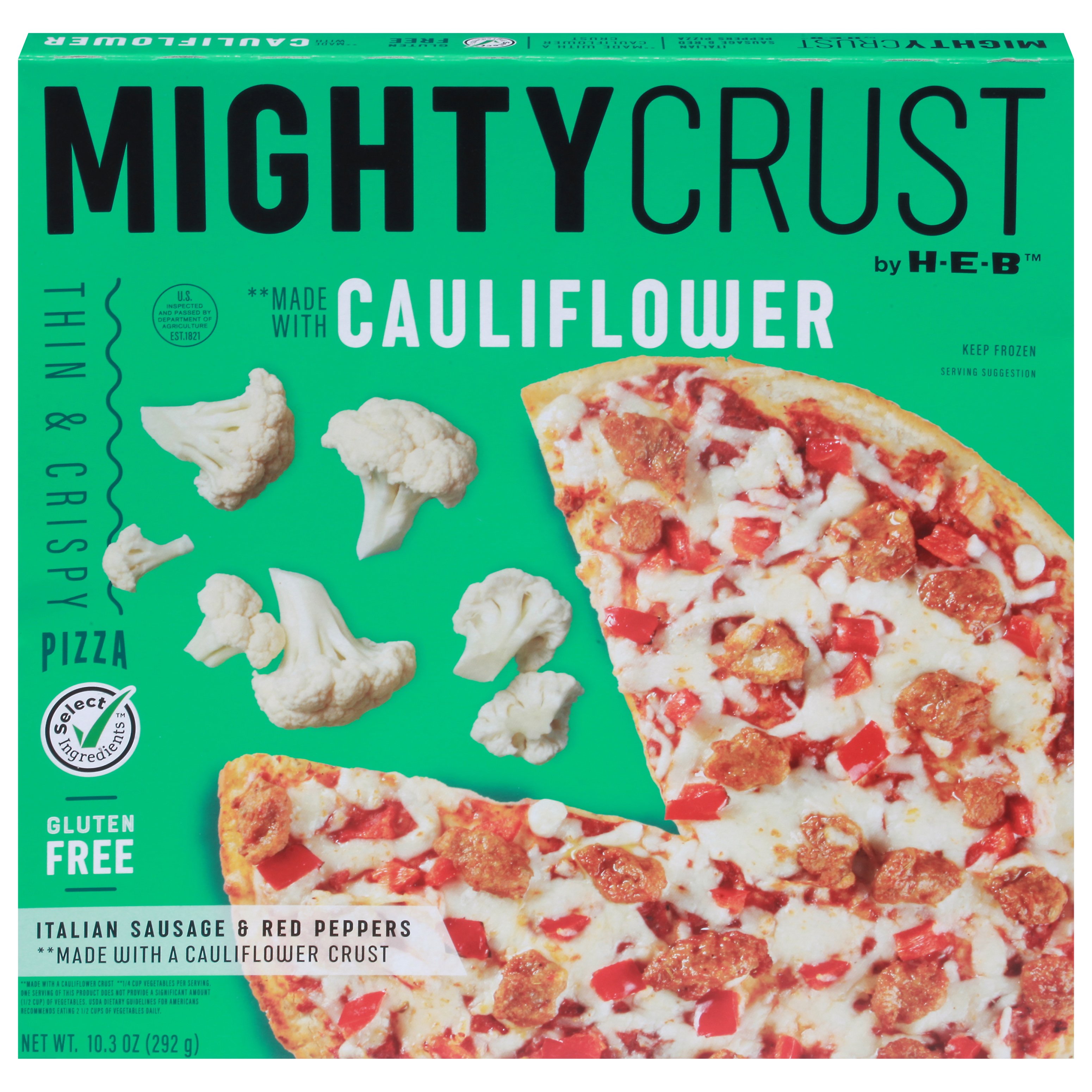 Mightycrust By H-E-B Pizza - Italian Sausage & Red Peppers | Fig App