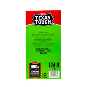 H-E-B Texas Tough Flex Multipurpose 33 Gallon Trash Bags - Texas-Size Pack, 90 ct