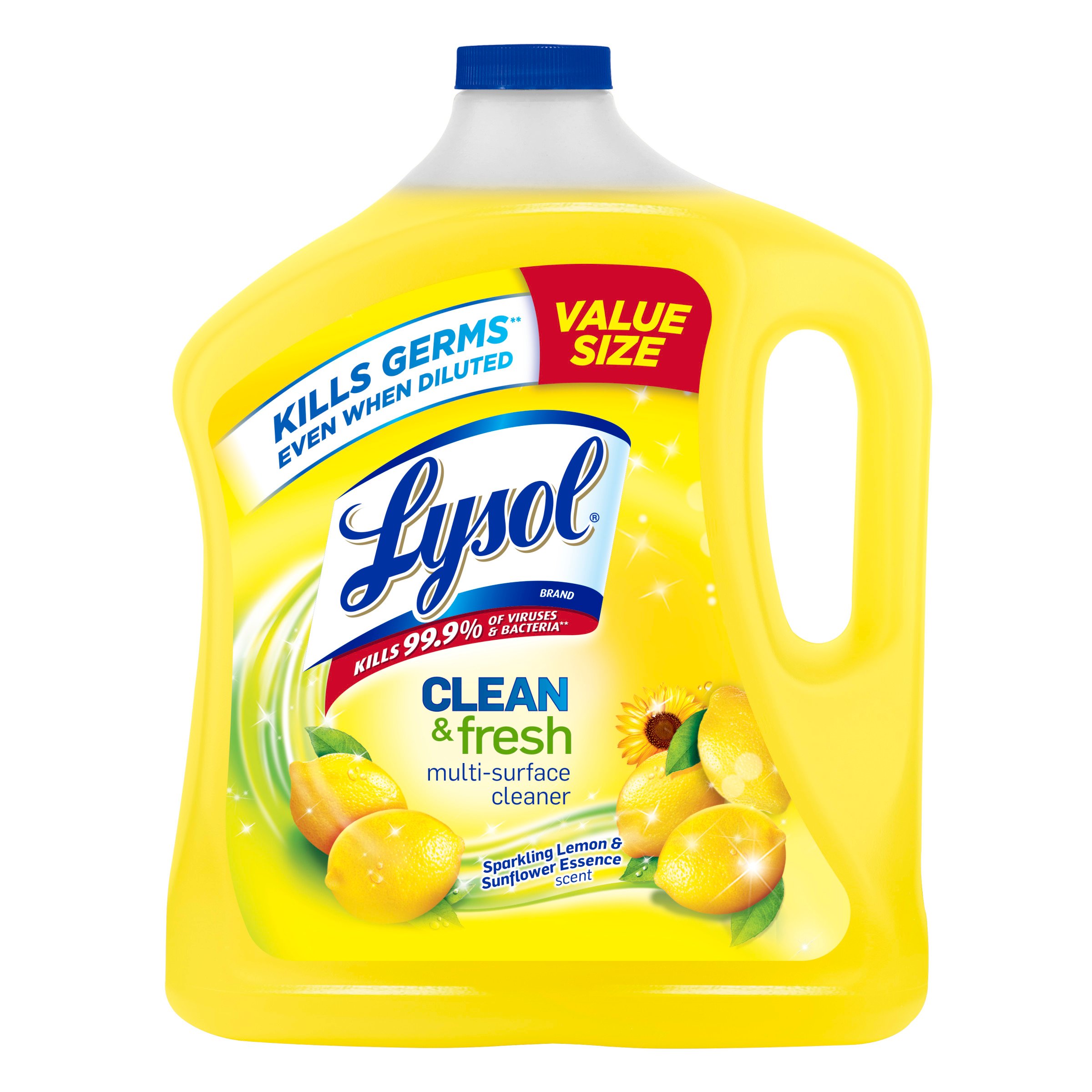 Lysol Sparkling Lemon & Sunflower MultiSurface Cleaner Value Size