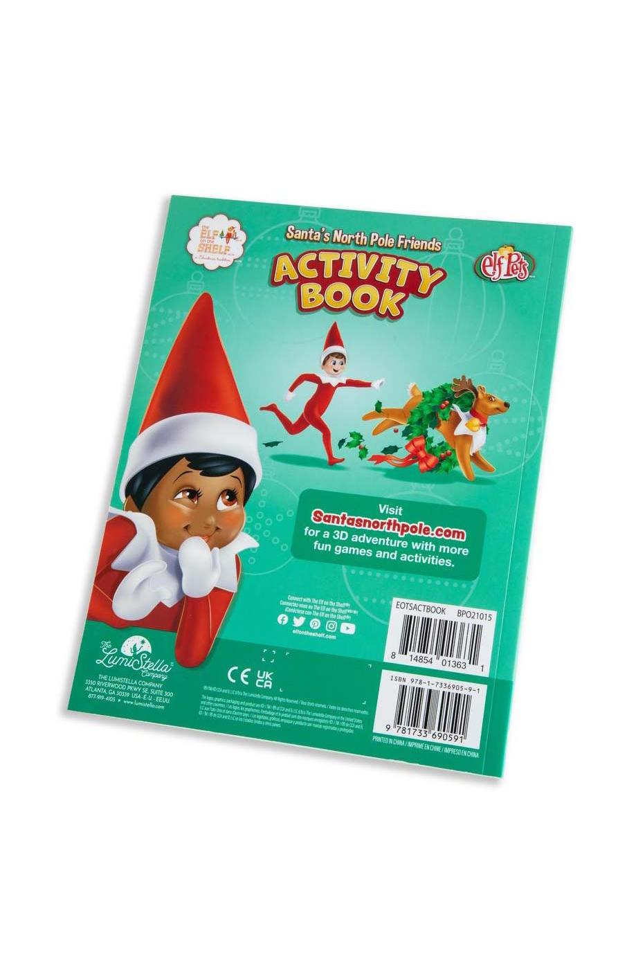 The Elf On The Shelf Santa's North Pole Friends Activity Book; image 3 of 3