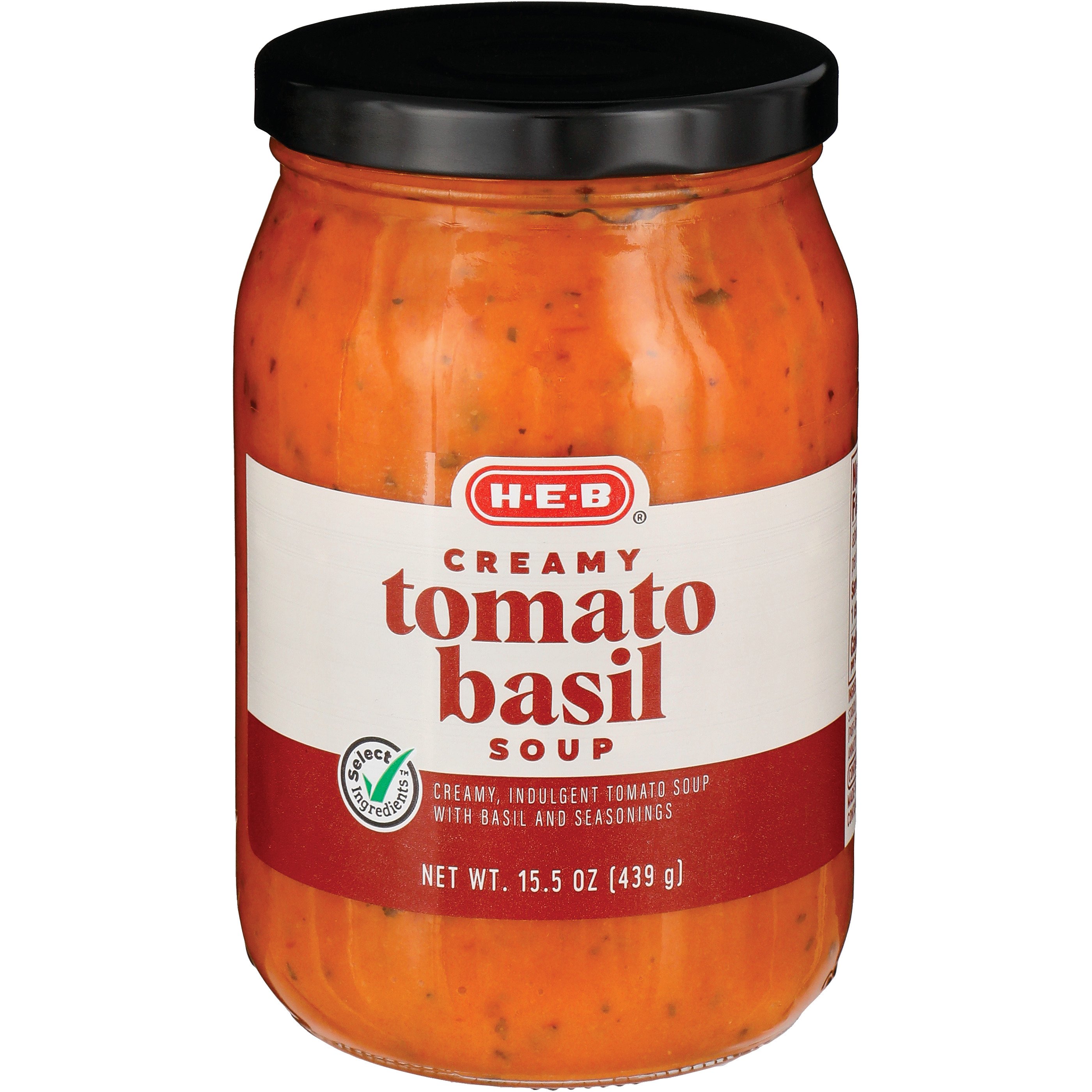 HEB Indulgent Creamy Tomato Basil Soup Shop Soups & Chili at HEB